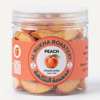 Freeze-Dried Peach Slices (30g) — Sweet Natural Bites | NUKHA