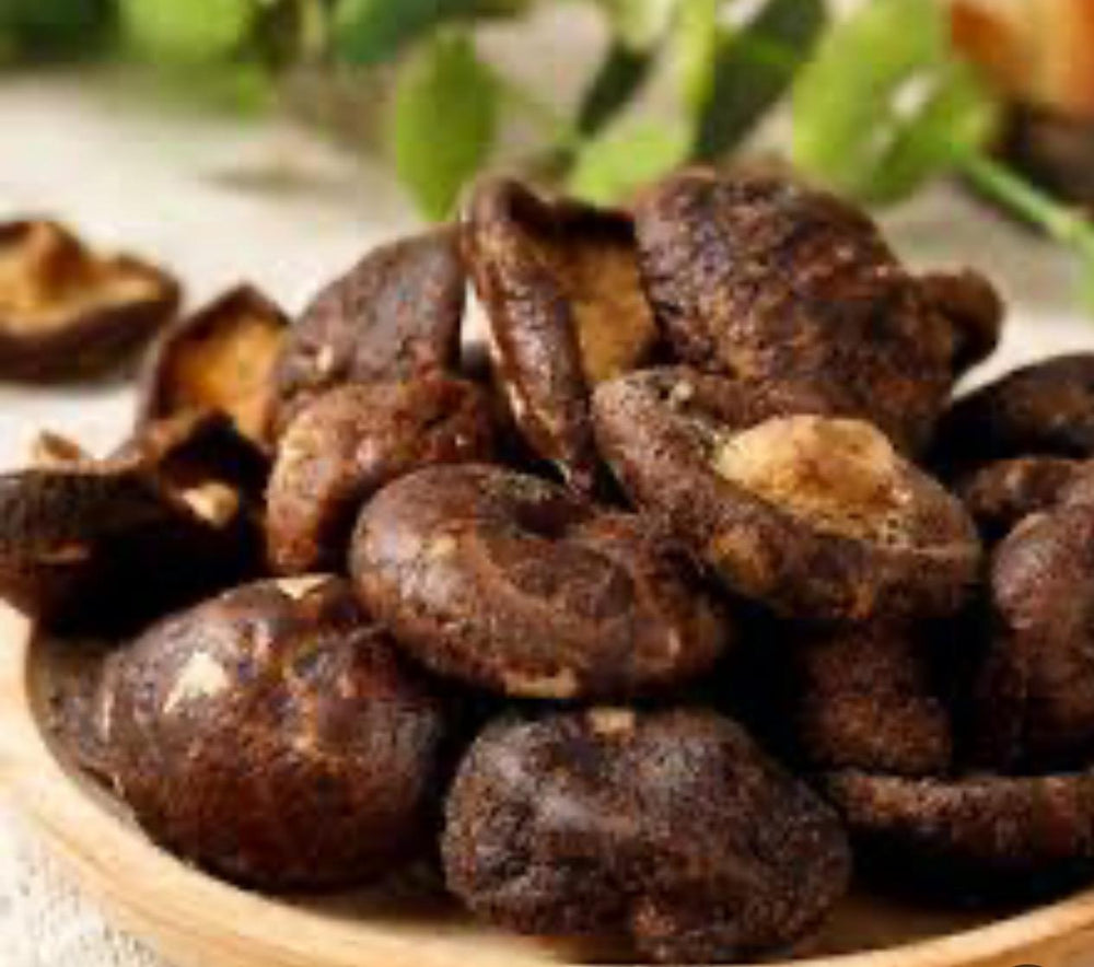 Freeze-Dried BBQ Mushroom Chips (50g) — Savoury Snack | NUKHA