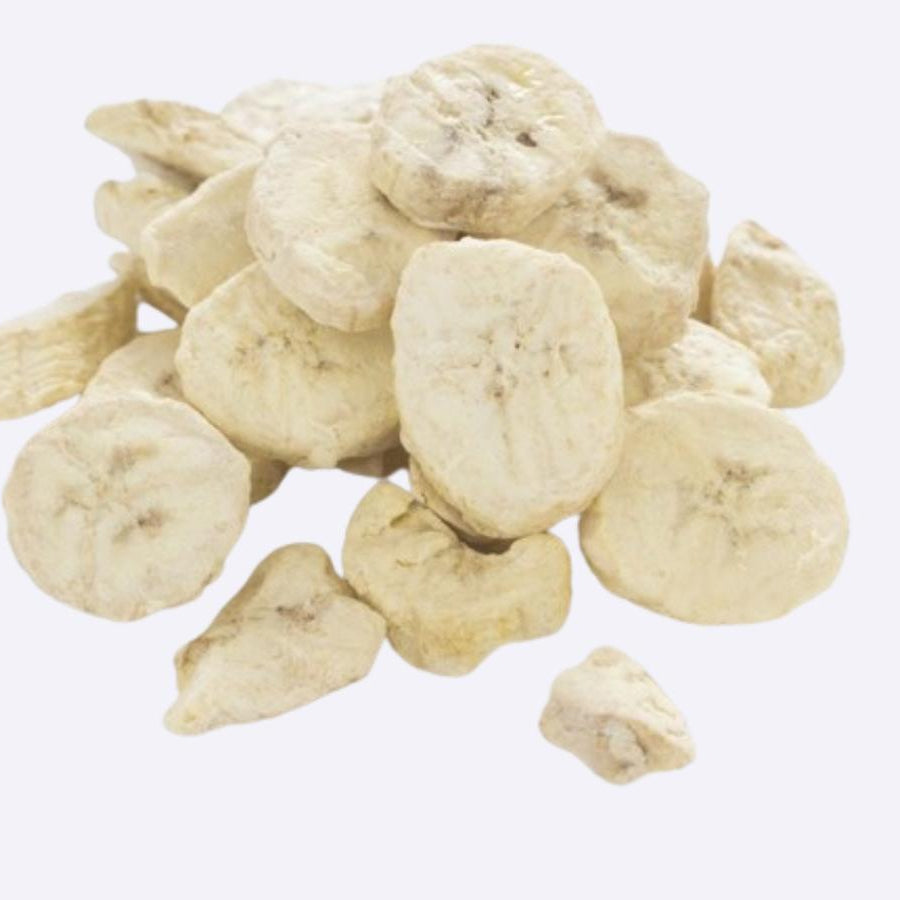 Freeze-Dried Banana Slices (30g) — Crispy Natural Snack | NUKHA