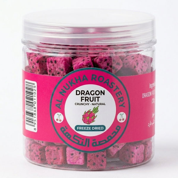 Freeze-Dried Dragon Fruit (30g) — Exotic Pink Crunch | NUKHA
