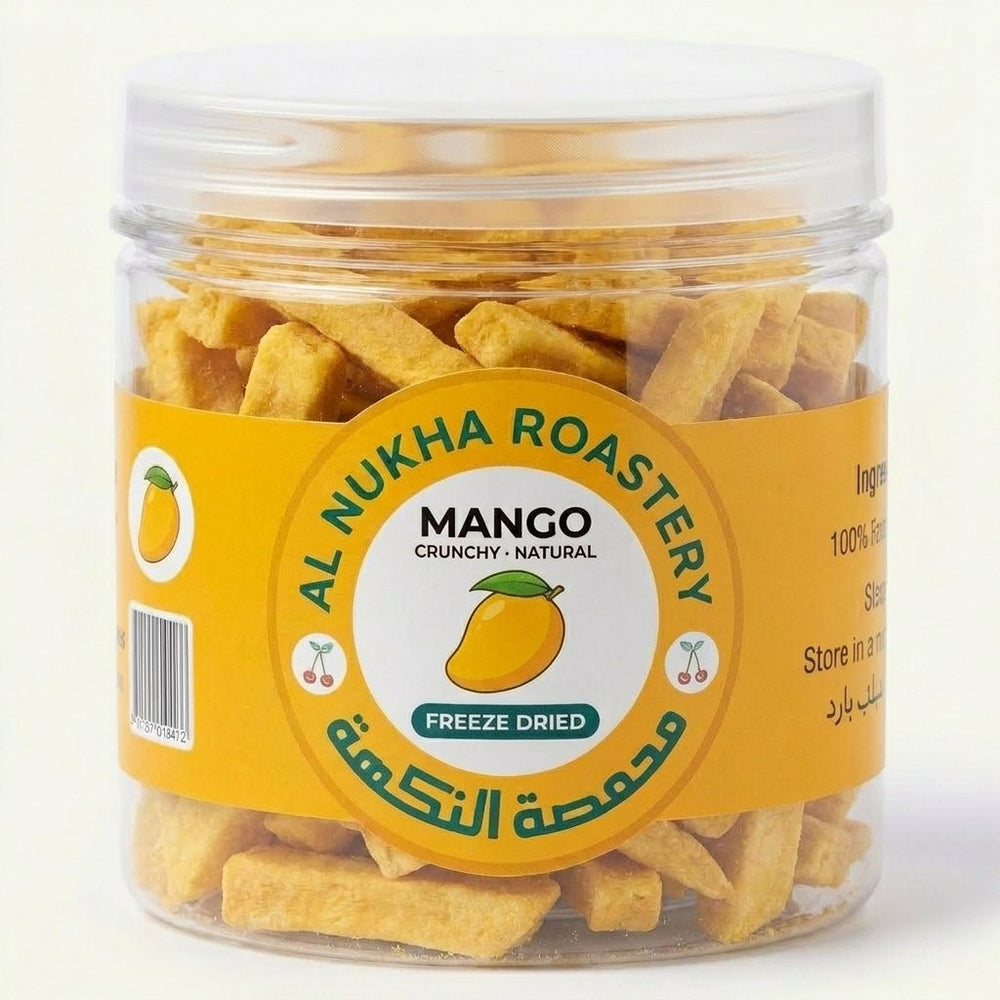 Freeze-Dried Mango (36g) — Crispy 100% Real Fruit | NUKHA