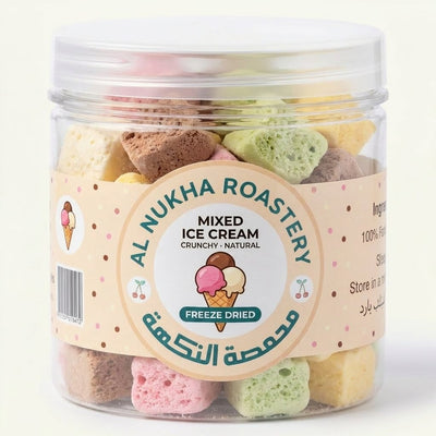 NUKHA Roastery — freeze-dried mixed ice cream jar