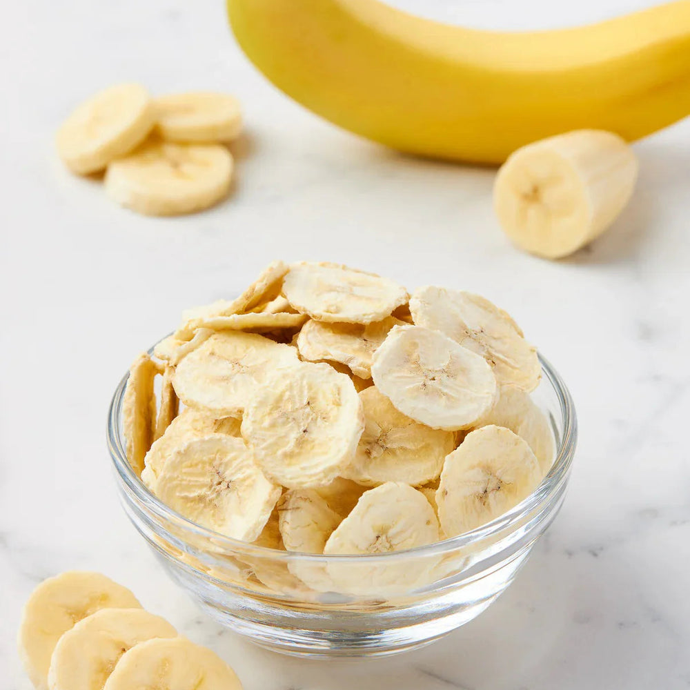 Freeze-Dried Banana Slices (30g) — Crispy Natural Snack | NUKHA